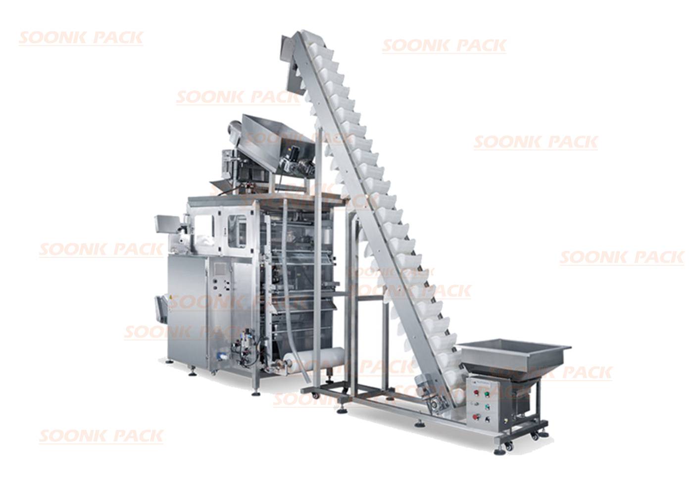 Low cost 5 kg ice cube packaging machine